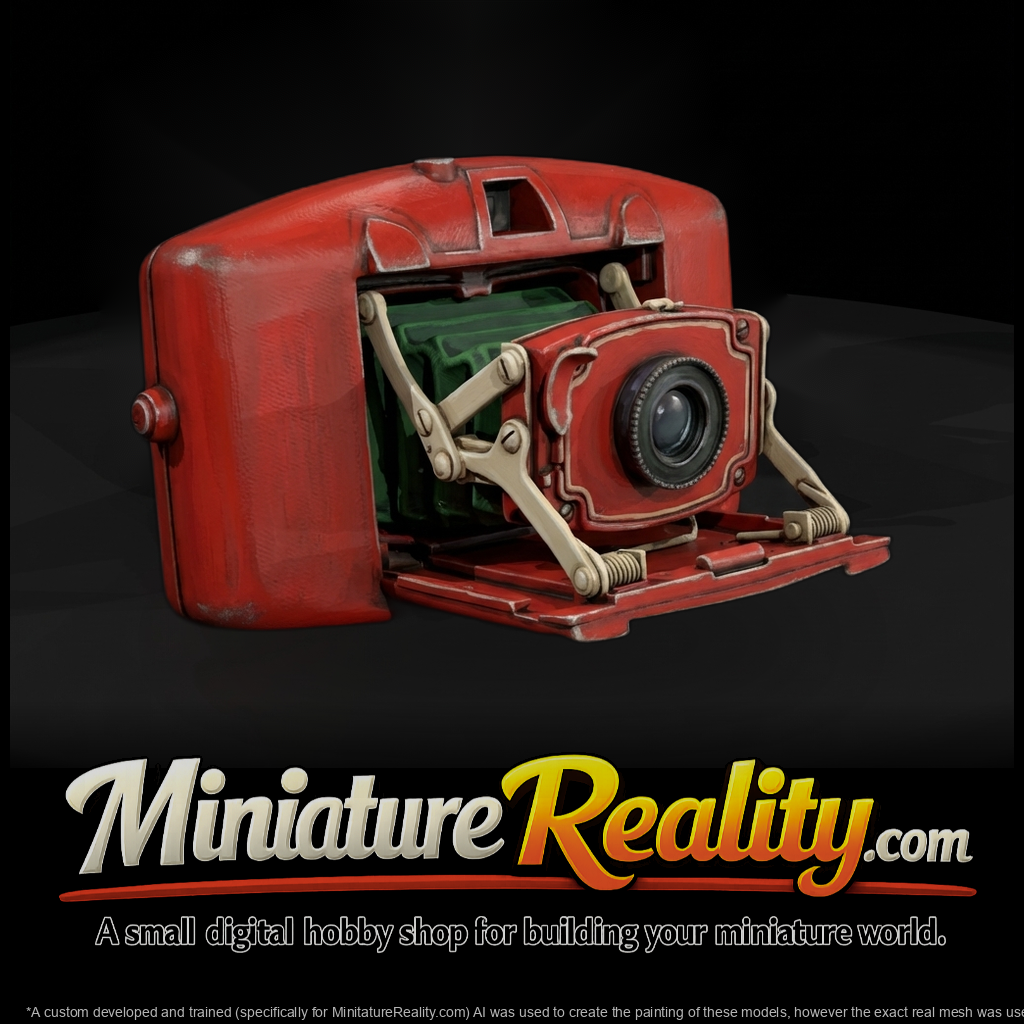 Coronet-style Folding Camera Front