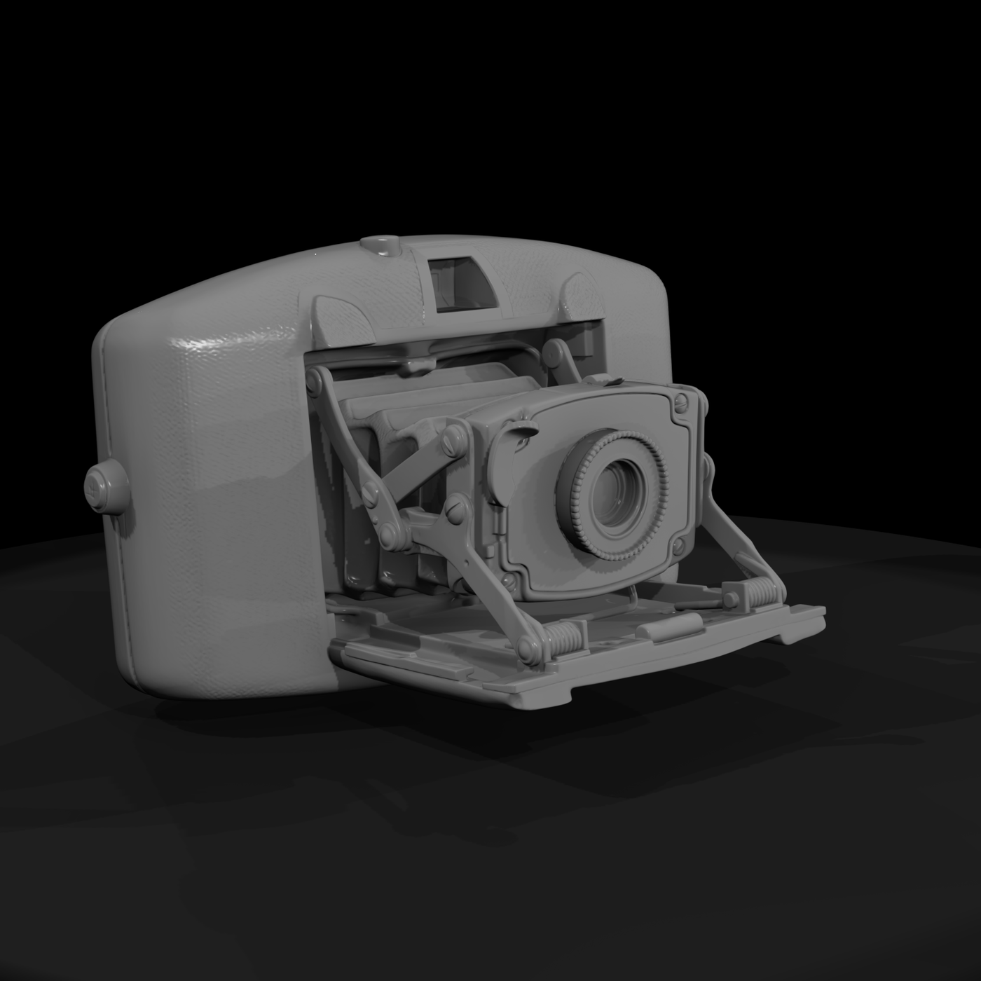 Coronet-style Folding Camera Front