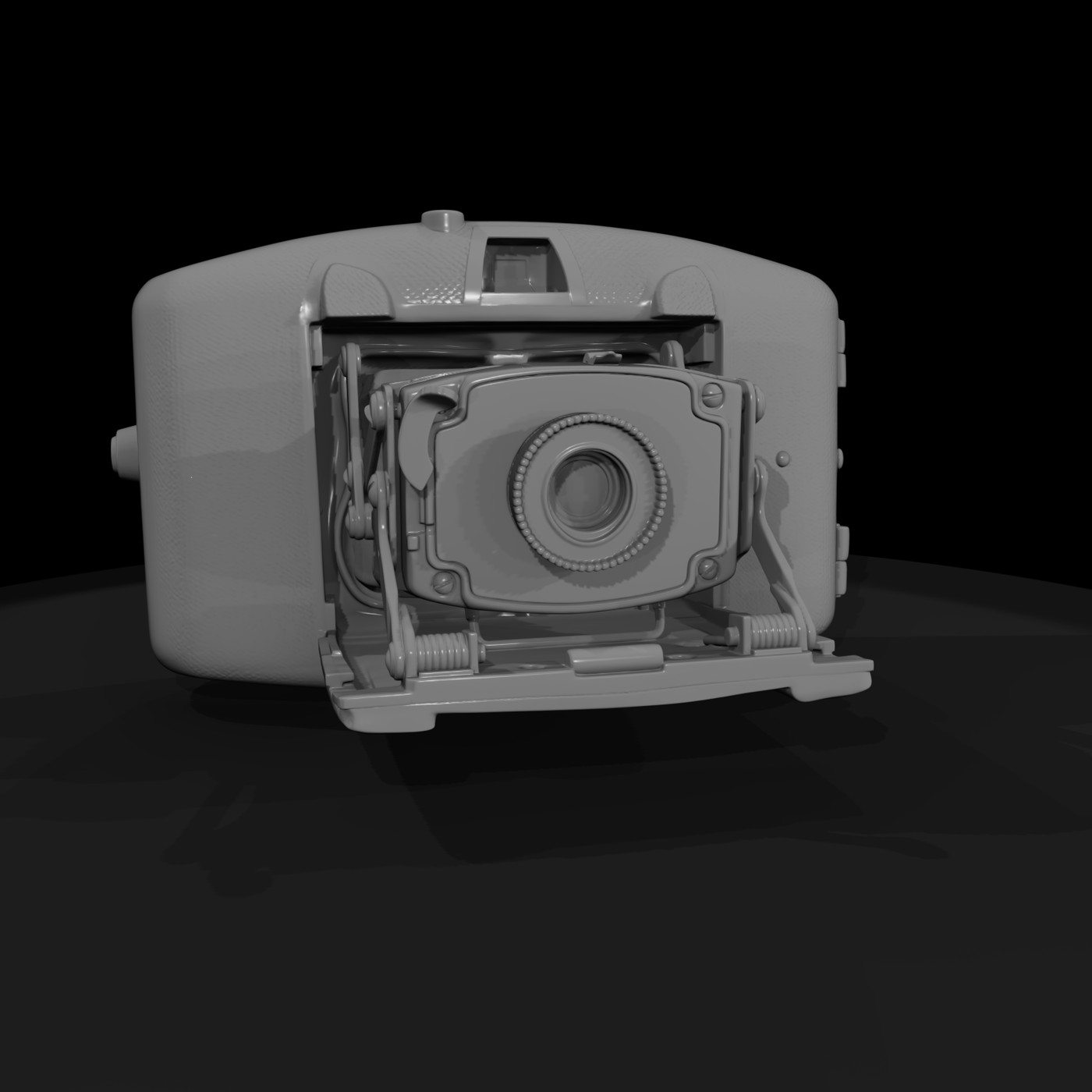 Coronet-style Folding Camera Front