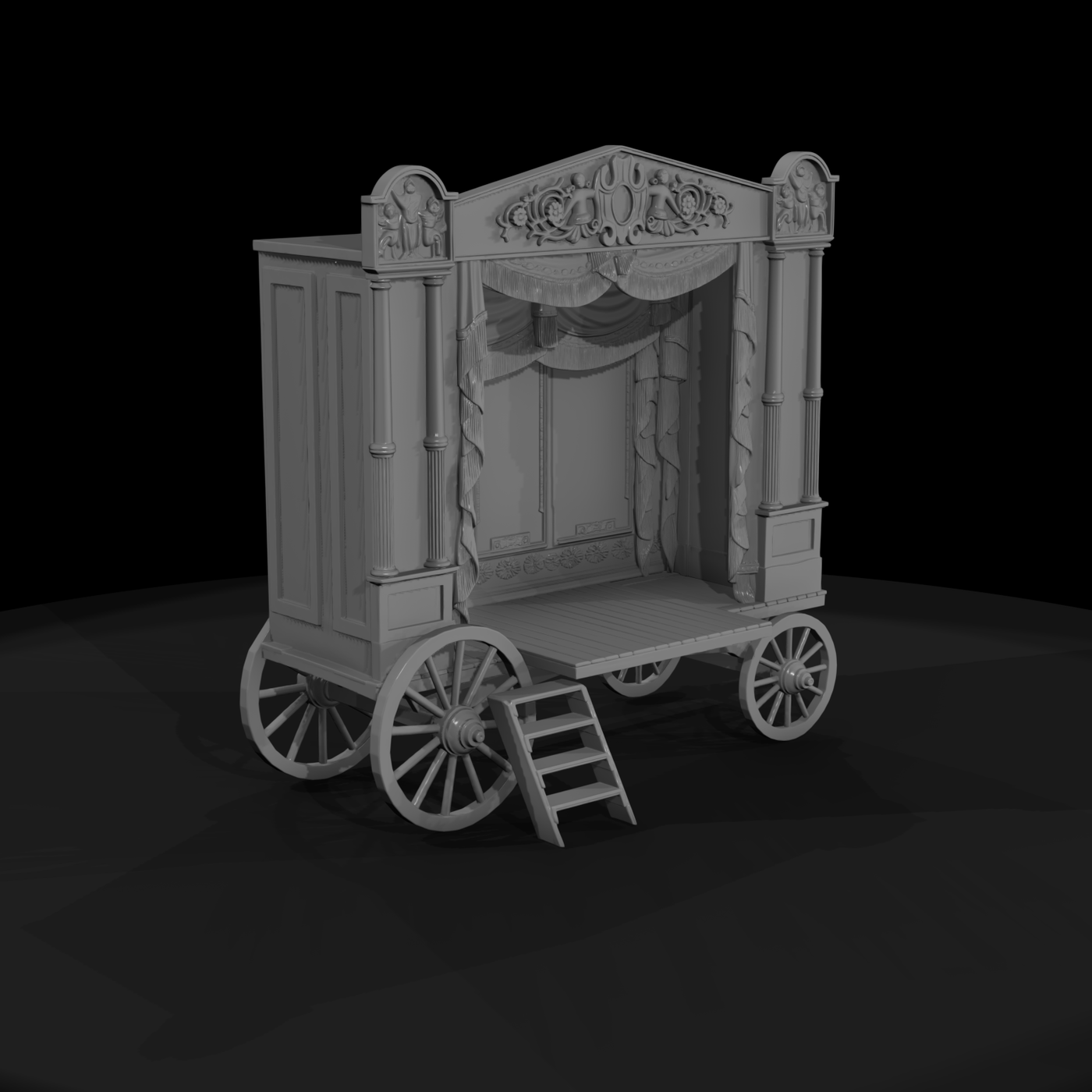 Theatrical Stage Wagon