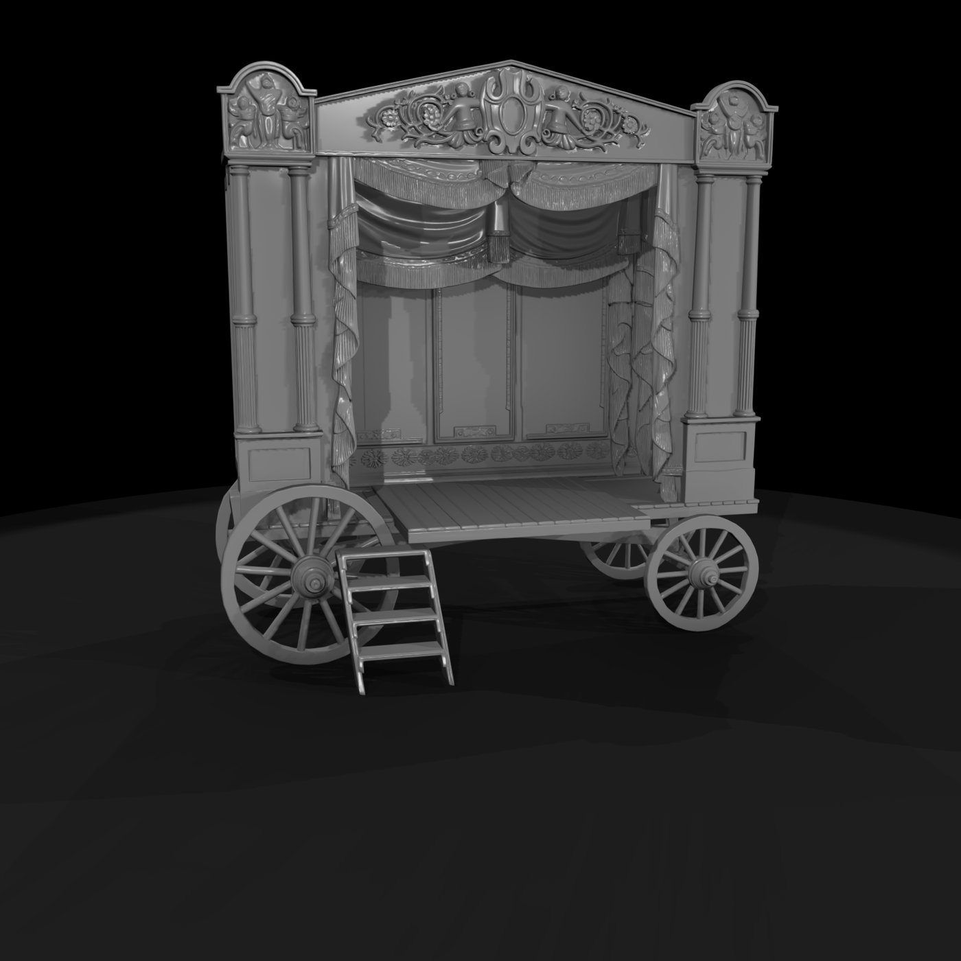 Theatrical Stage Wagon
