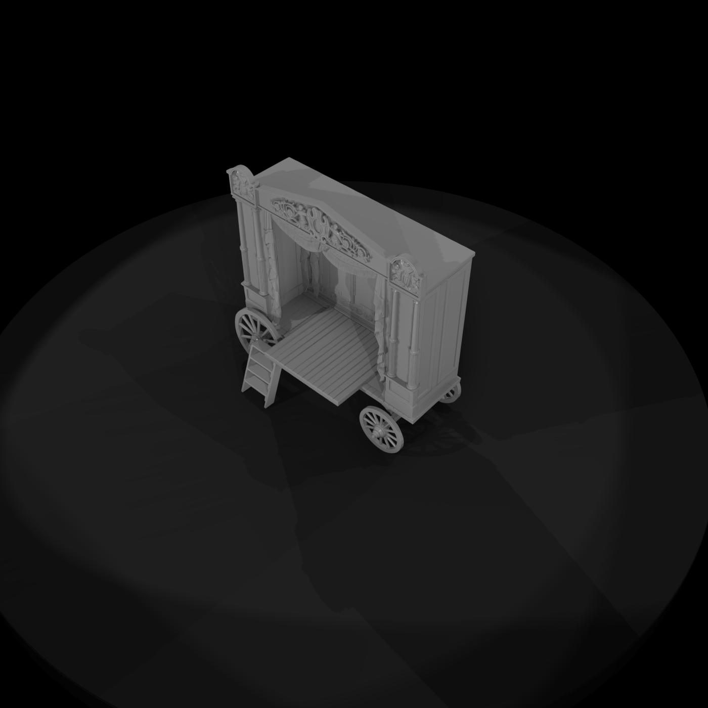 Theatrical Stage Wagon