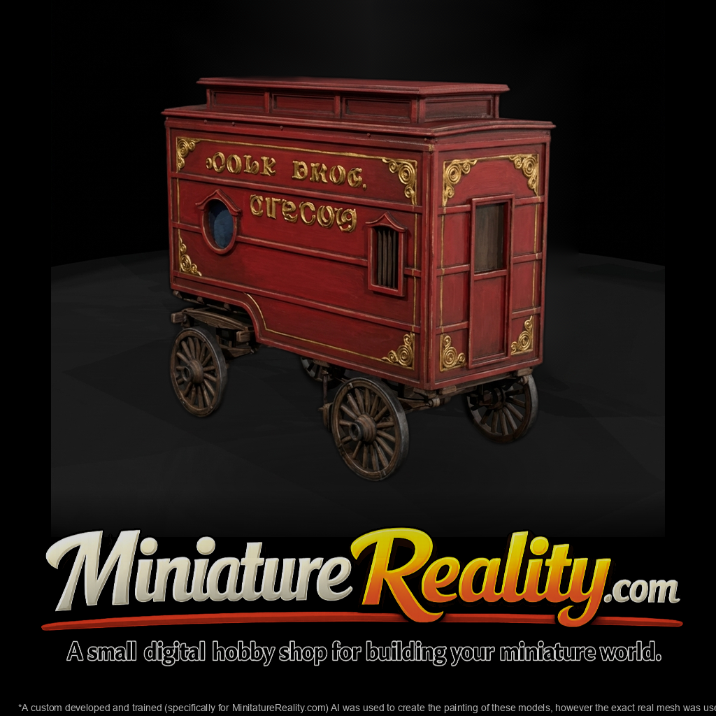 Circus Wagon Side Panel
