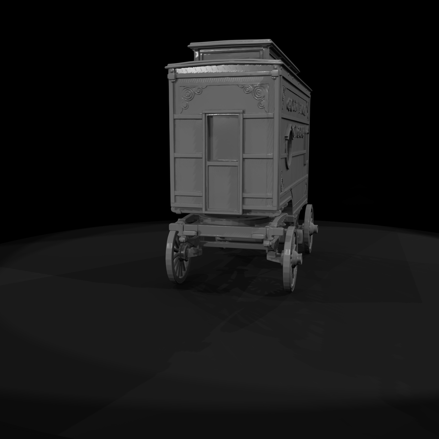 Circus Wagon Side Panel