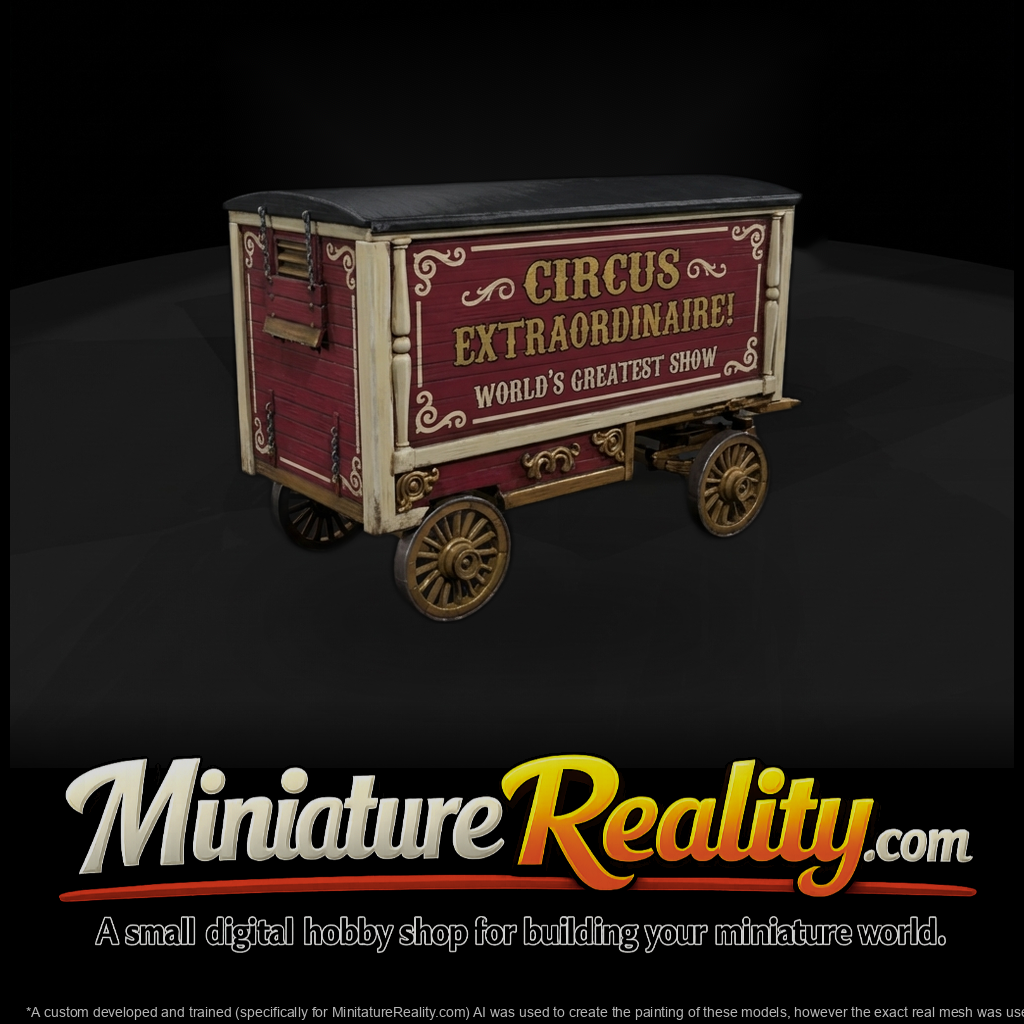 1930s Circus Wagon Trailer