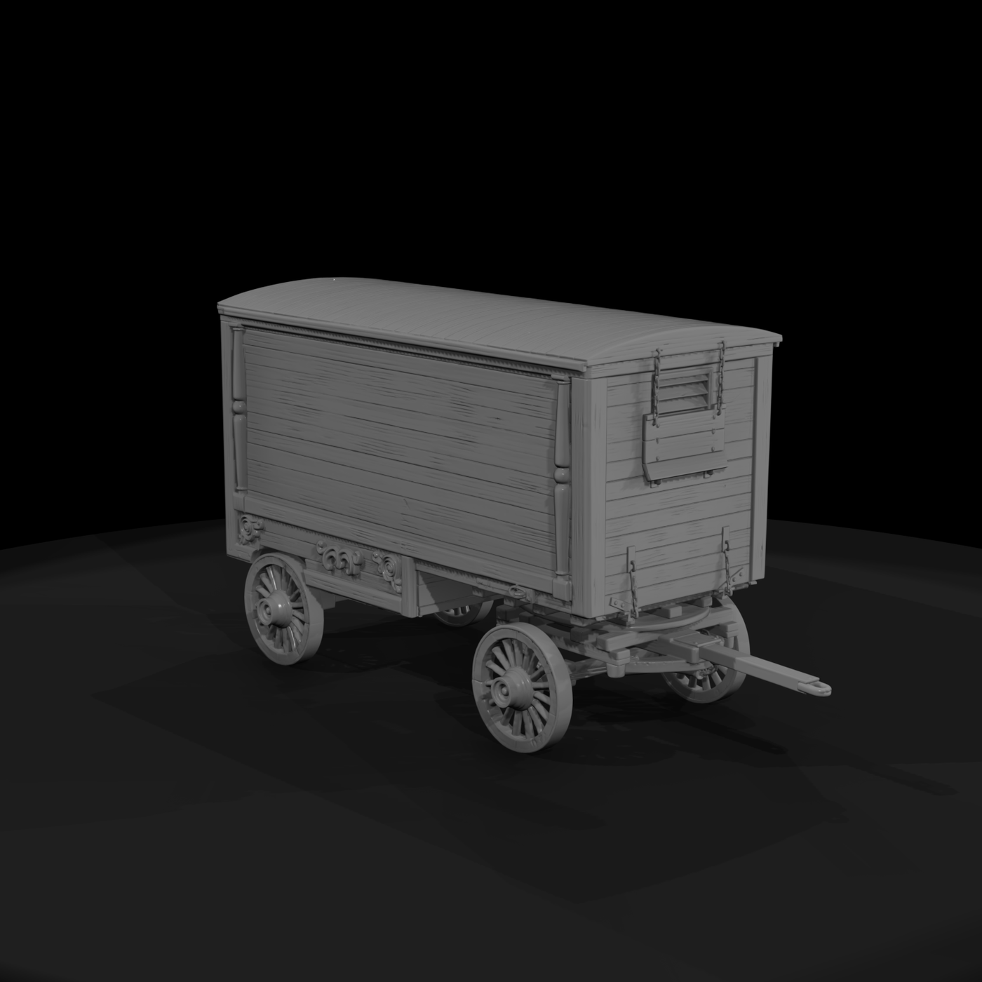 1930s Circus Wagon Trailer