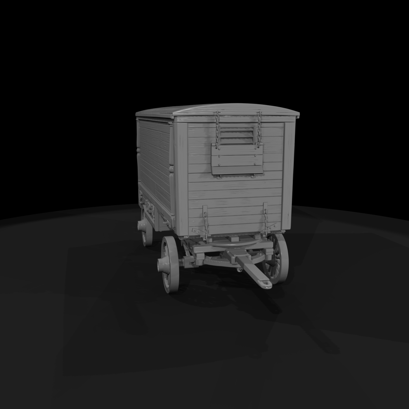 1930s Circus Wagon Trailer