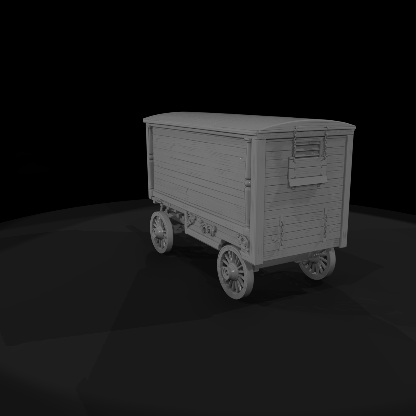 1930s Circus Wagon Trailer