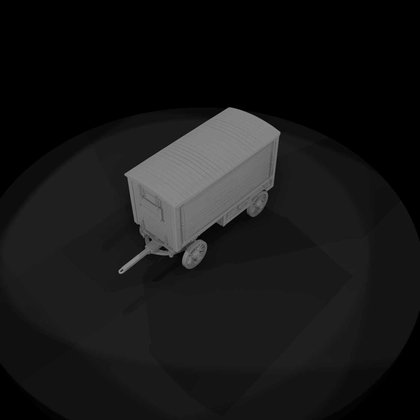1930s Circus Wagon Trailer