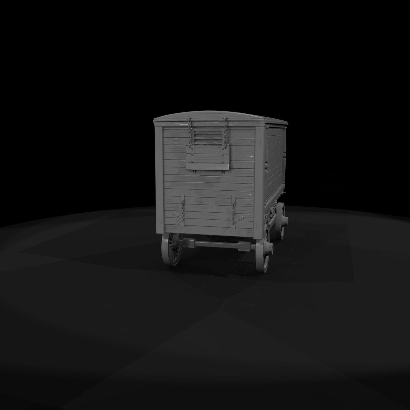 1930s Circus Wagon Trailer
