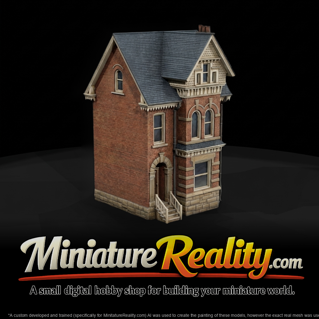 Victorian Townhouse Facade
