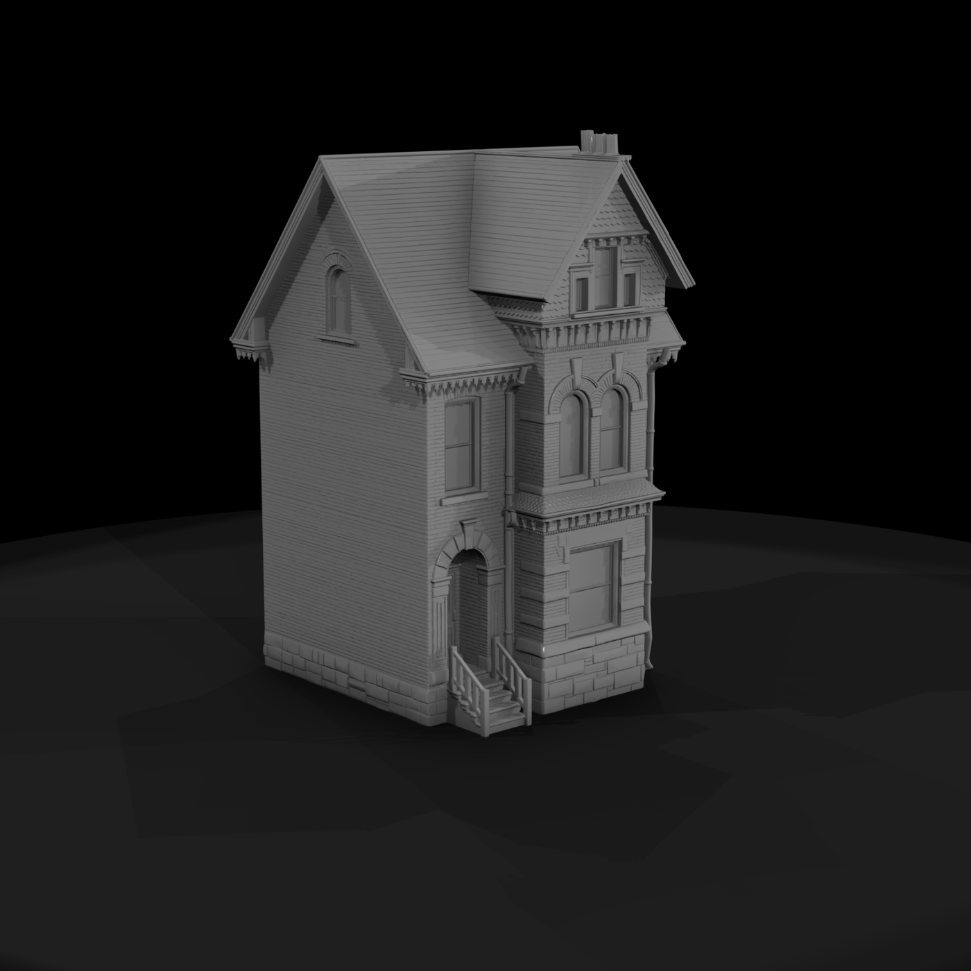 Victorian Townhouse Facade