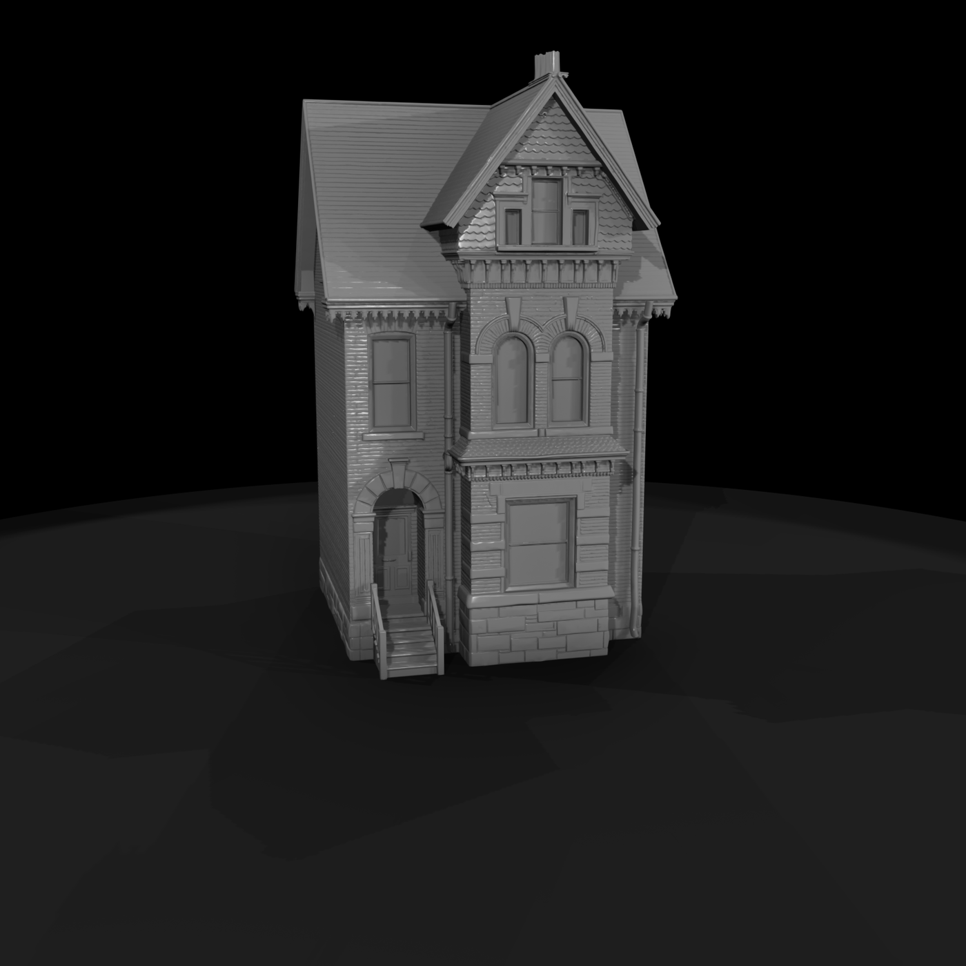 Victorian Townhouse Facade