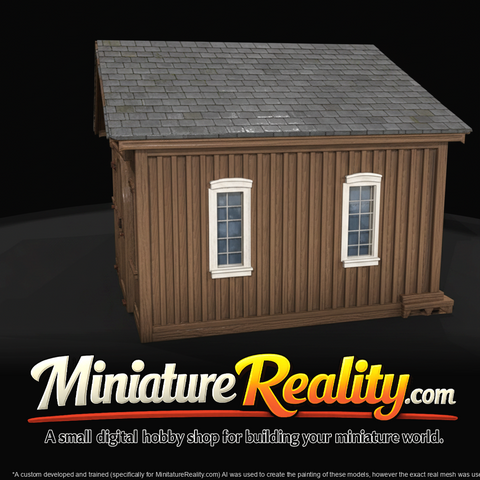 Small Wooden Shed Outbuilding (estimated)