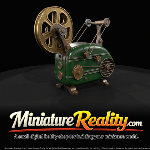 Mechanical Prop Toy Engine (1930s)