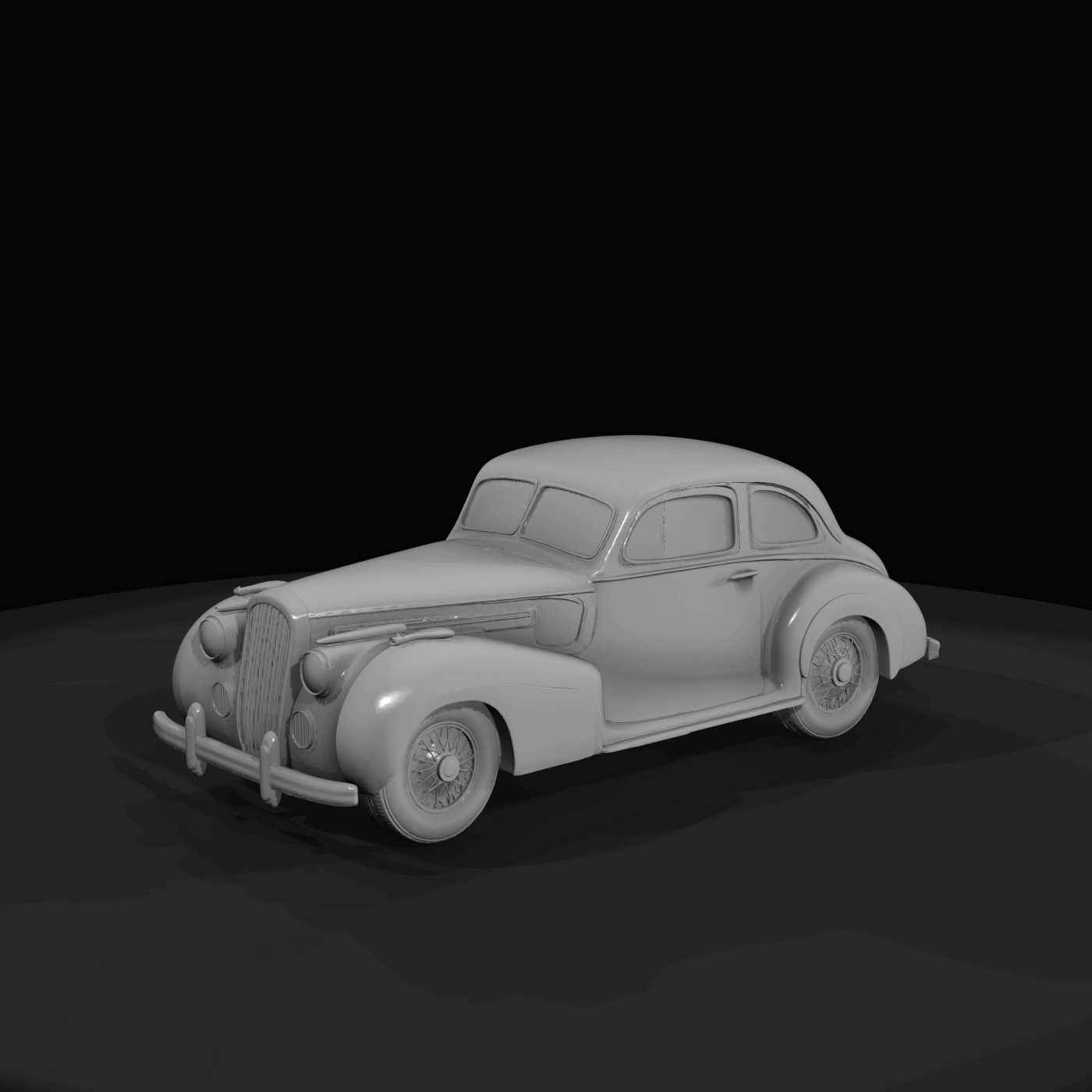 classic coupe (pre-war style) - model