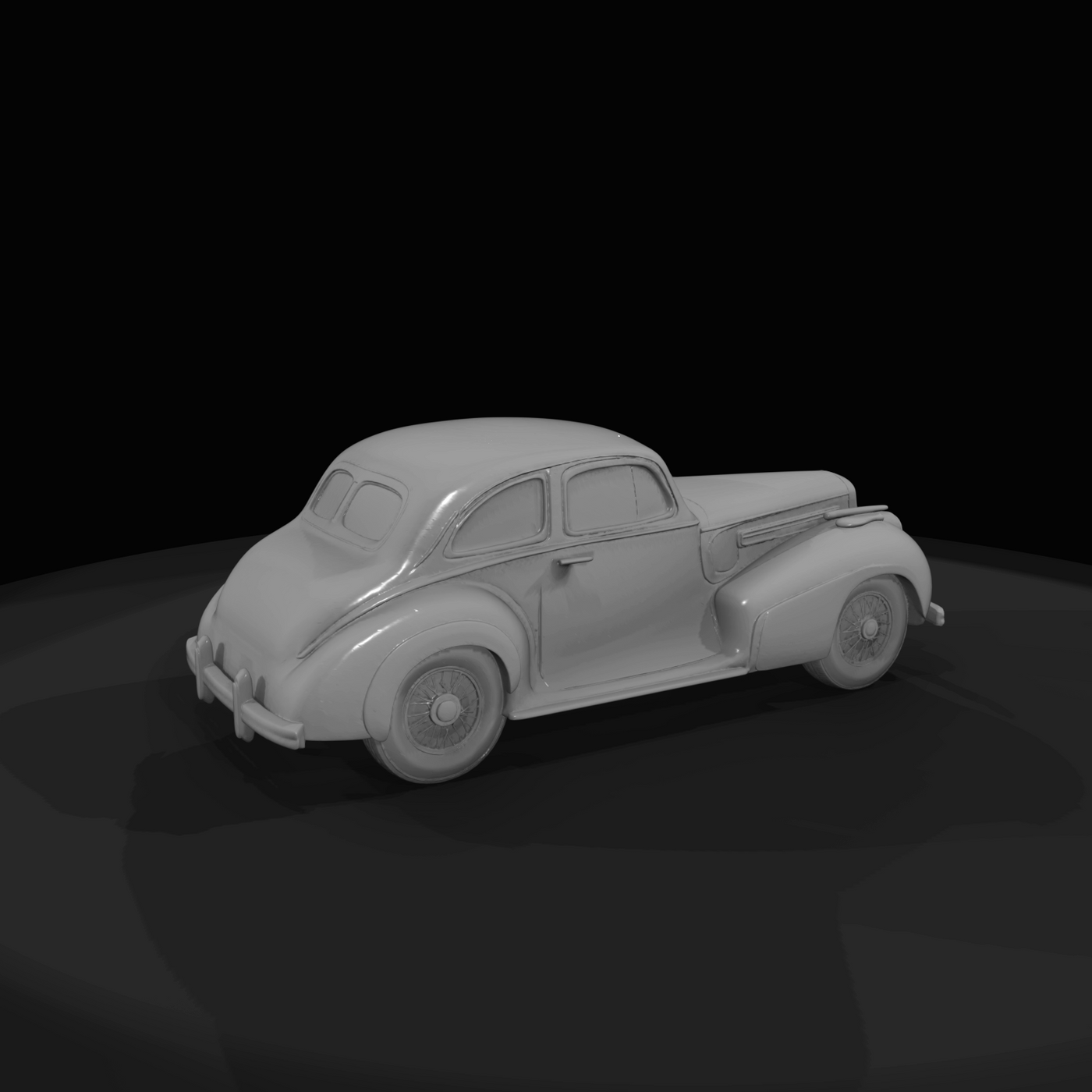 classic coupe (pre-war style) - model