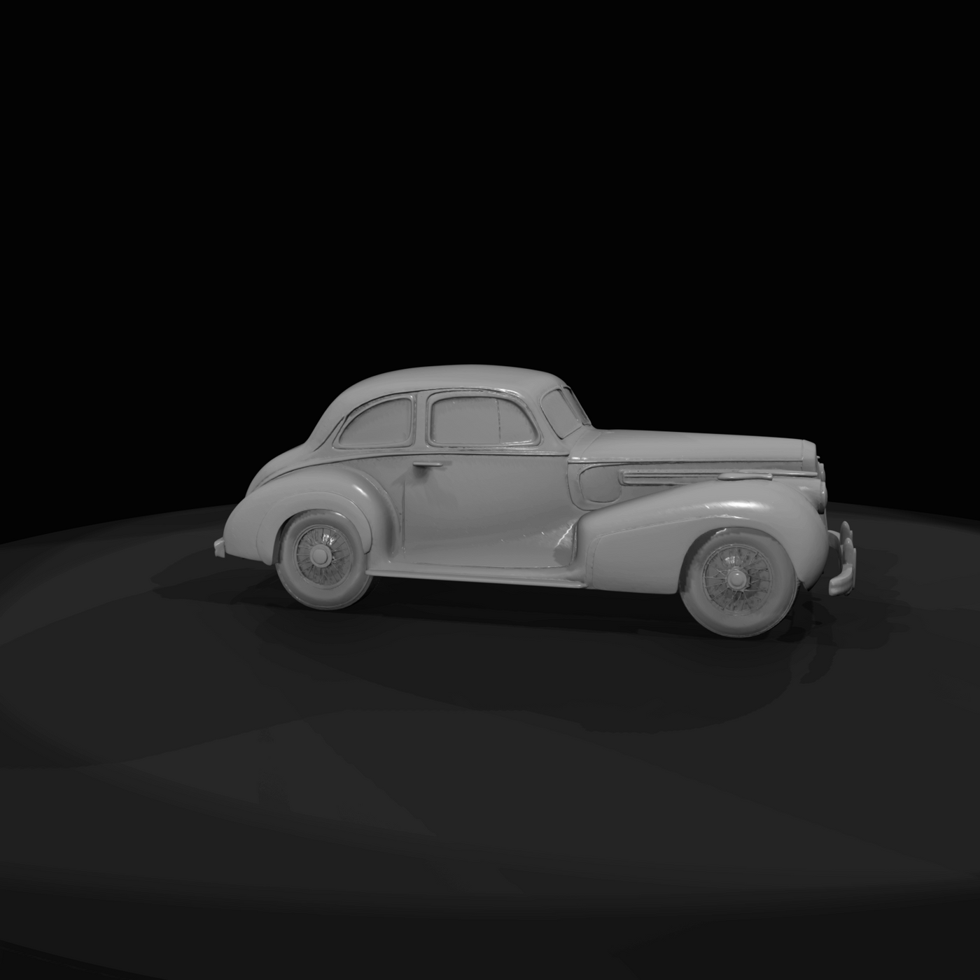classic coupe (pre-war style) - model