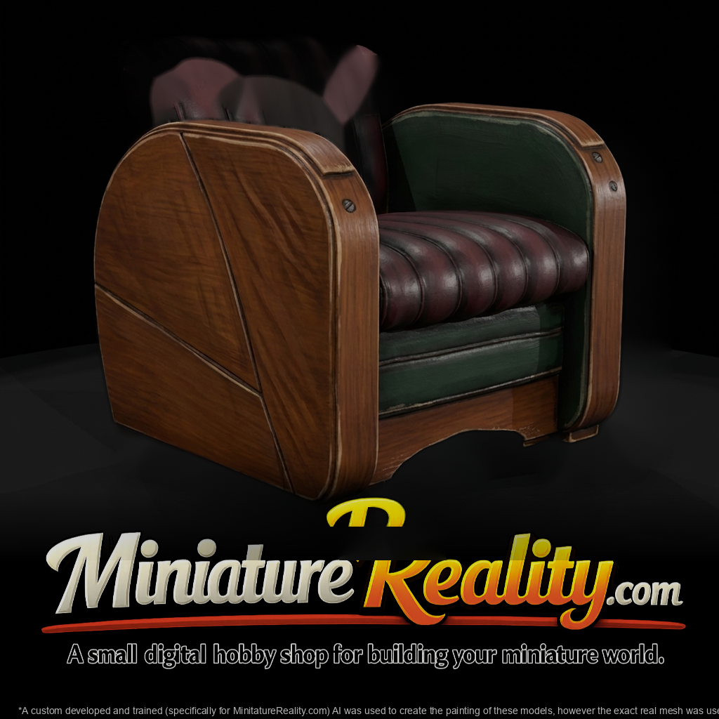 Art Deco Club Armchair