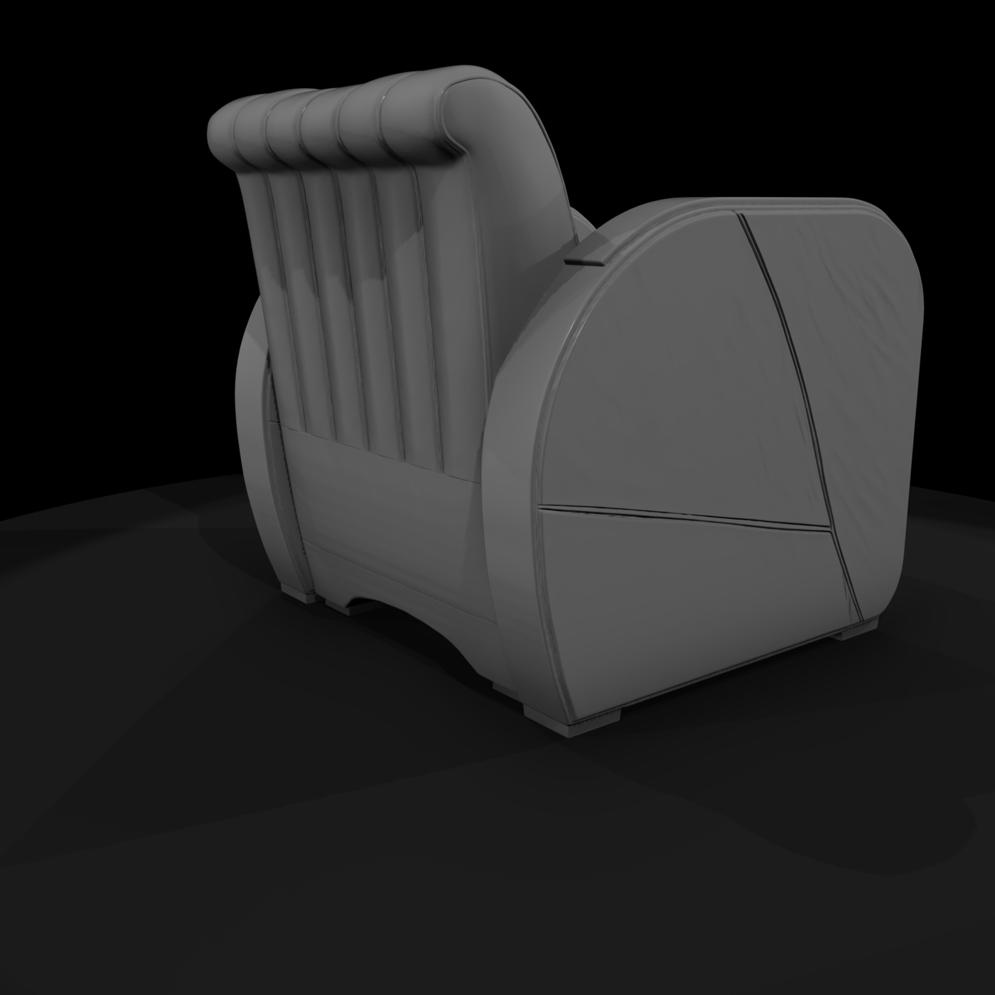 Art Deco Club Armchair