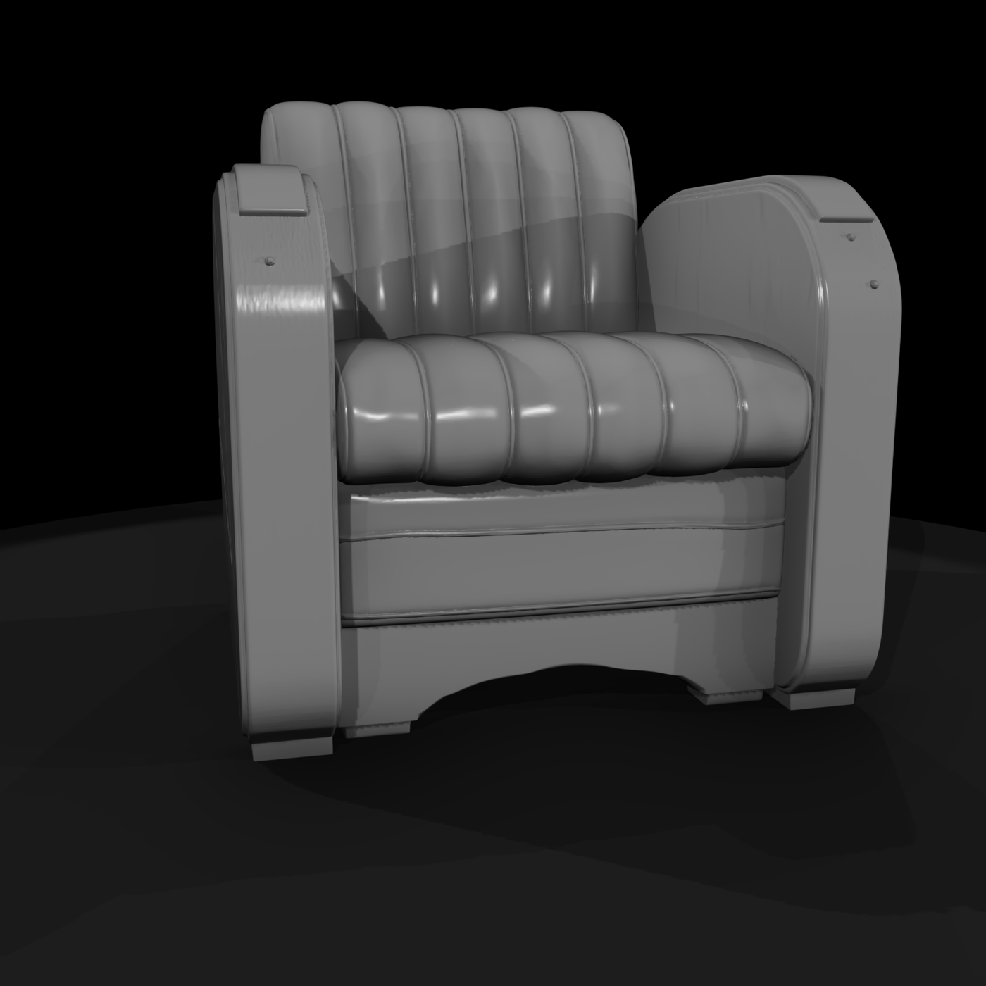 Art Deco Club Armchair