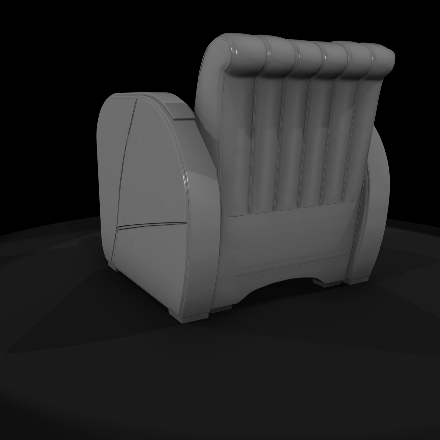 Art Deco Club Armchair
