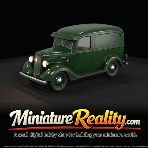 Panel Van Vintage Automobile (1930s)