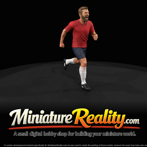 Adult Soccer Player Figure (estimated) — Captain