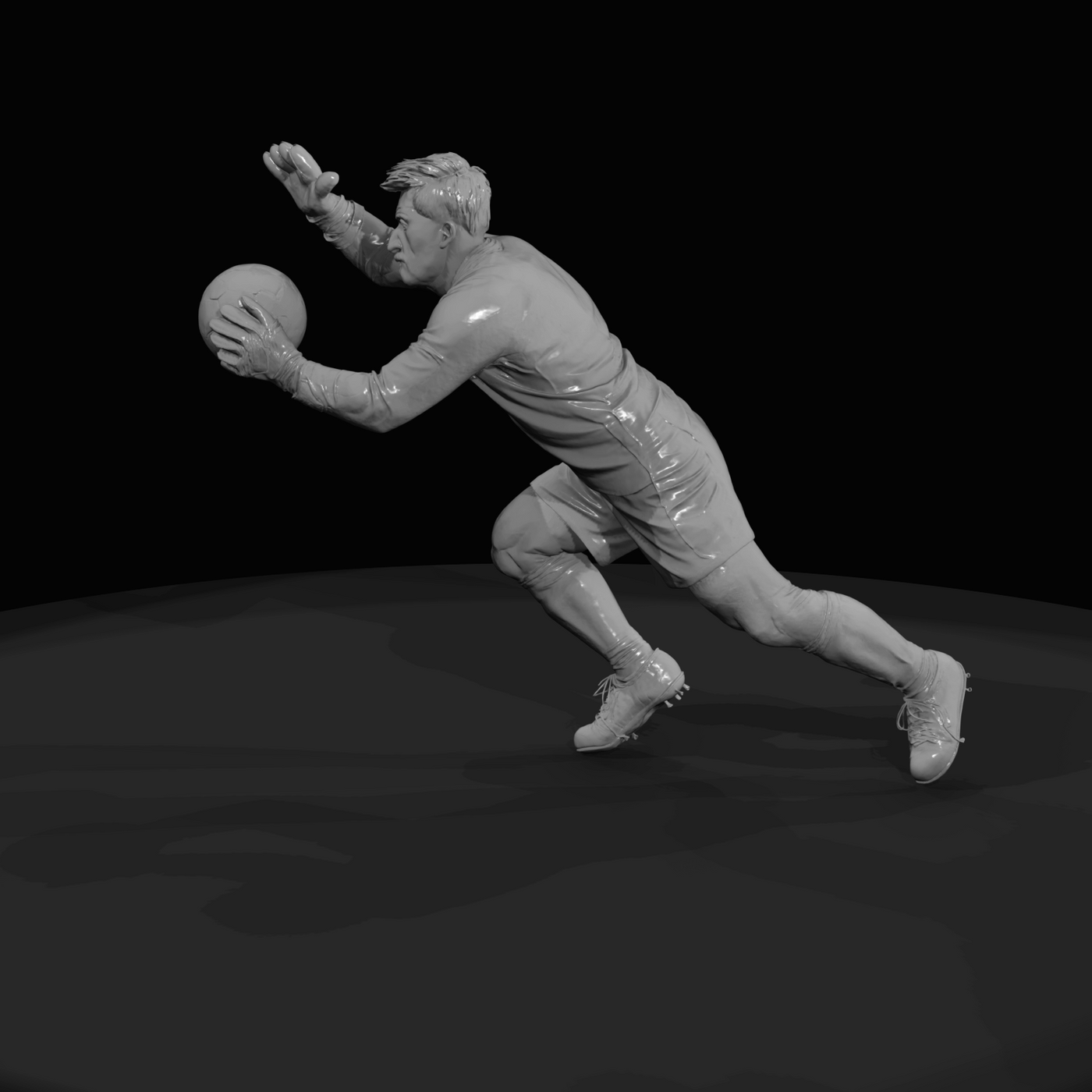 ADULT SOCCER GAME Goalie