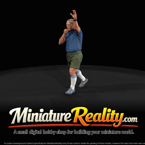 Adult Soccer Player Figure (estimated) — Referee