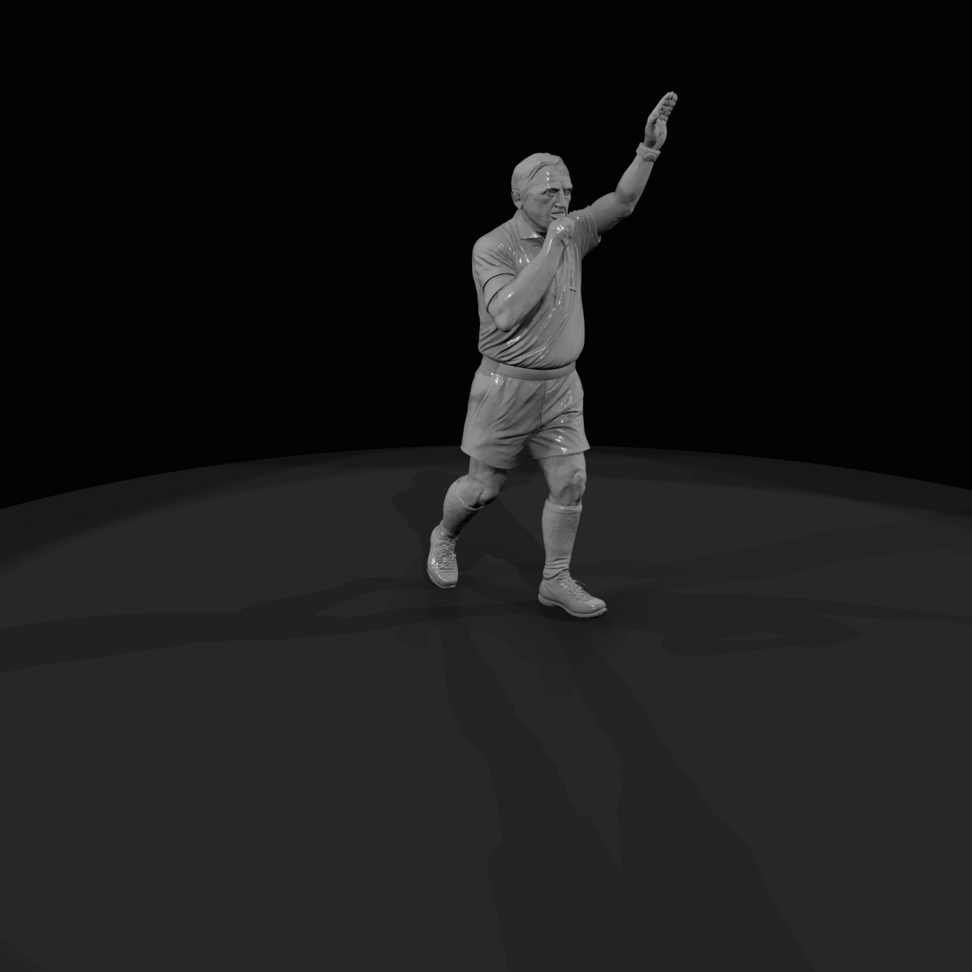 Adult Soccer Player Figure (estimated) — Referee