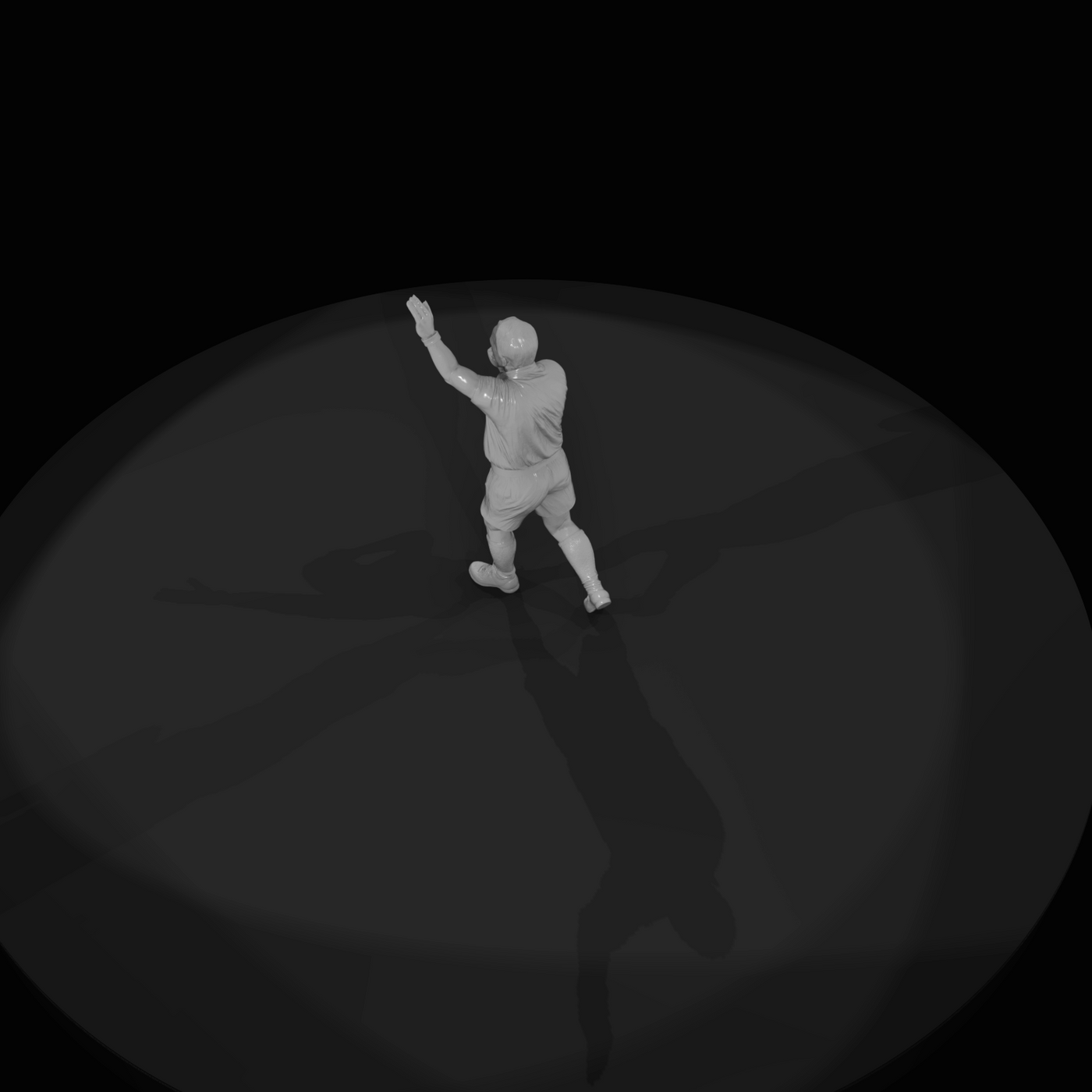Adult Soccer Player Figure (estimated) — Referee