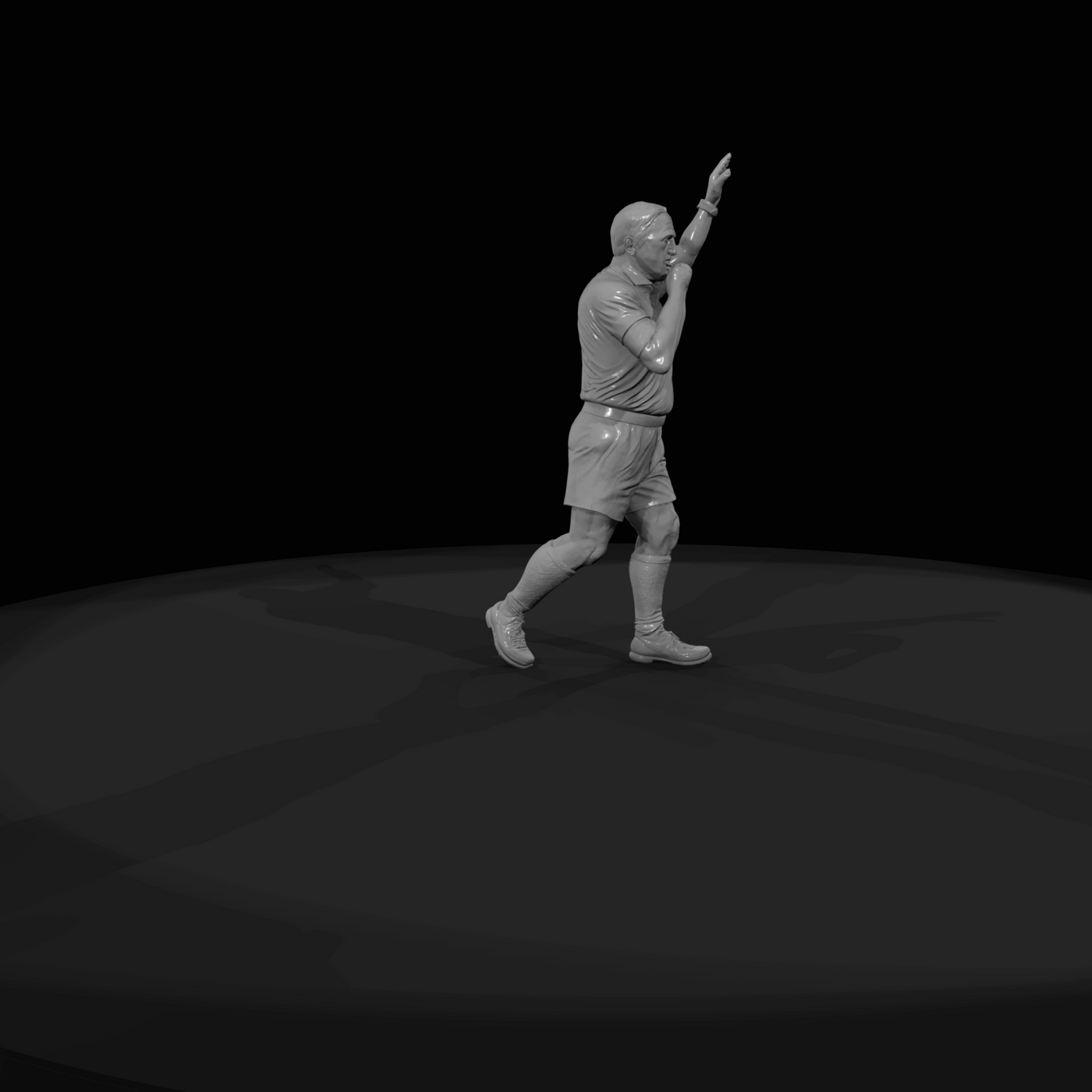 Adult Soccer Player Figure (estimated) — Referee