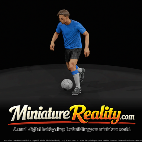 Adult Soccer Player Figure (estimated) — Wing Player