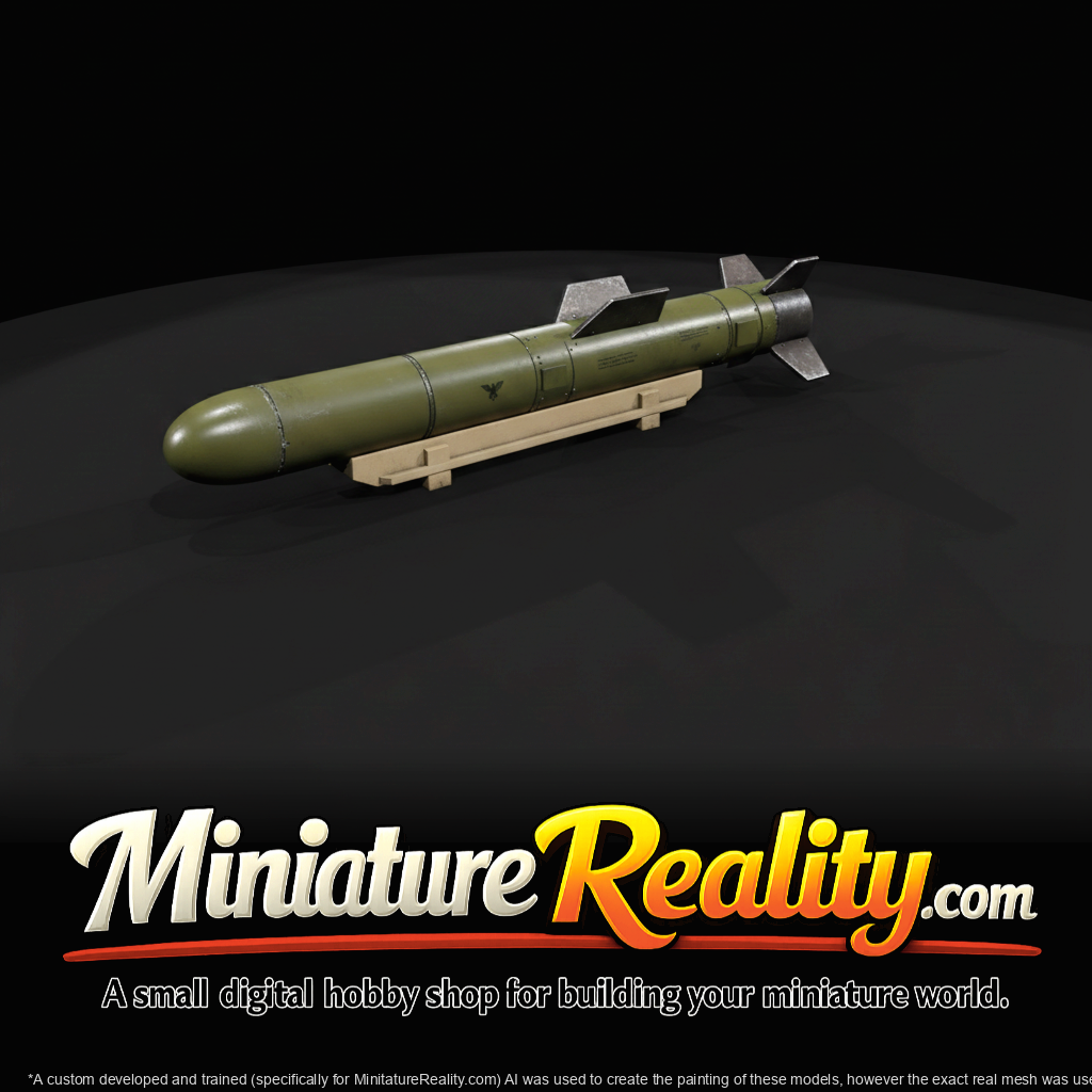 Agm 84D Harpoon Anti Ship Missile (1970s)