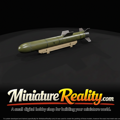 Agm 84D Harpoon Anti Ship Missile (1970s)