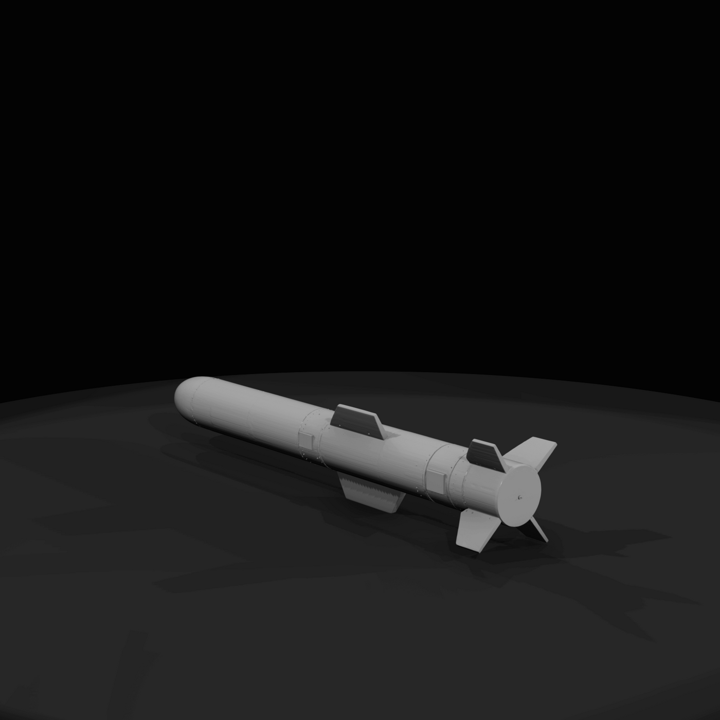 Agm 84D Harpoon Anti Ship Missile (1970s)