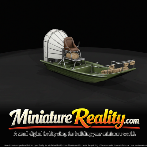 Airboat Or Swamp Boat (estimated)