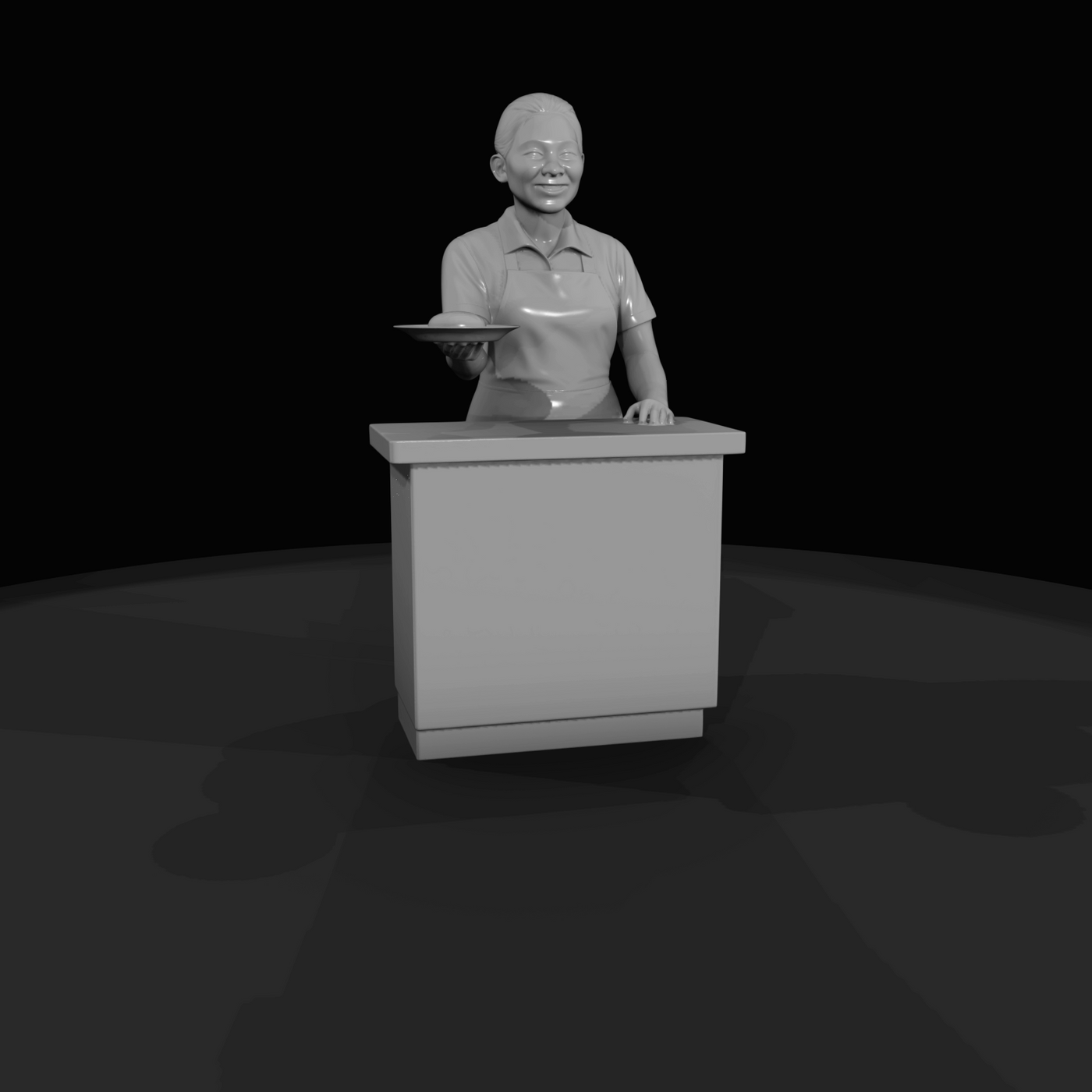Airport Concession Worker