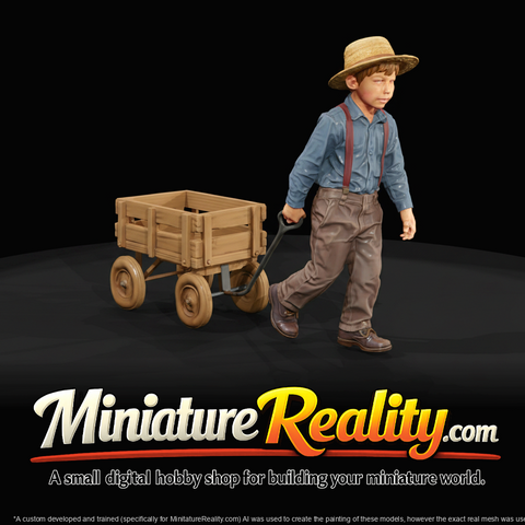 Amish amish wooden wag