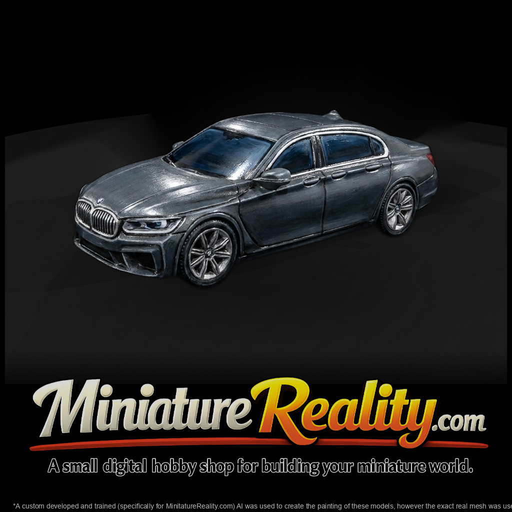 BMW 7 Series Sedan for Dioramas