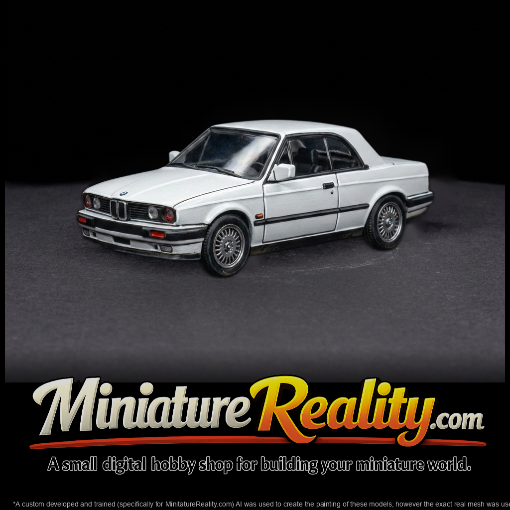 BMW E30 Coupe Car & Railway Layouts