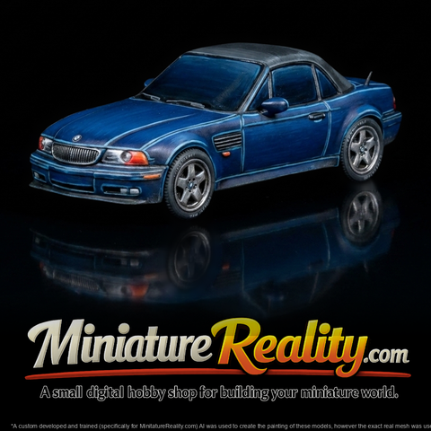 BMW E36 Convertible — Car Shell