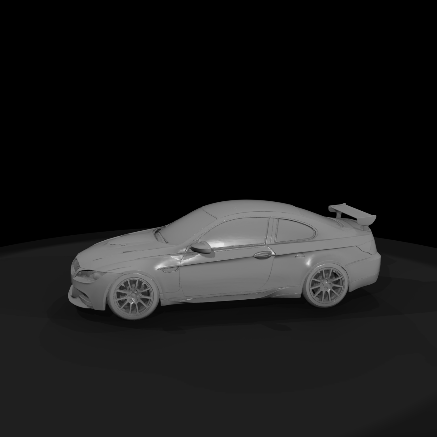BMW M3 E92 HO 1:87 Diorama Car