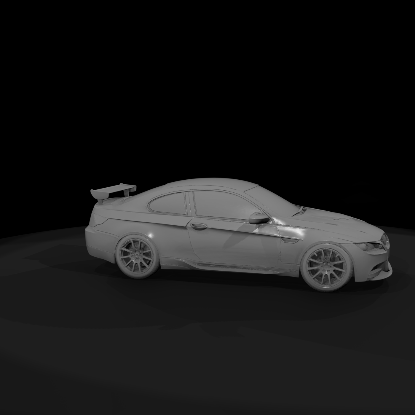 BMW M3 E92 HO 1:87 Diorama Car