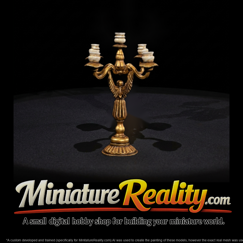 Baroque Angel Candelabra