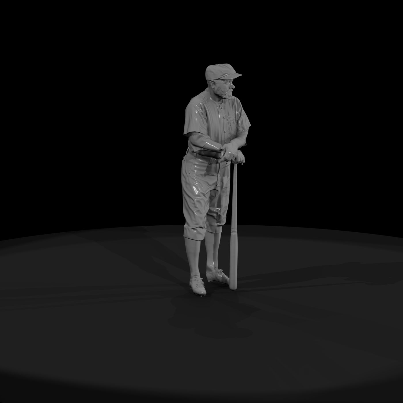 Baseball Player Figure (1950s)