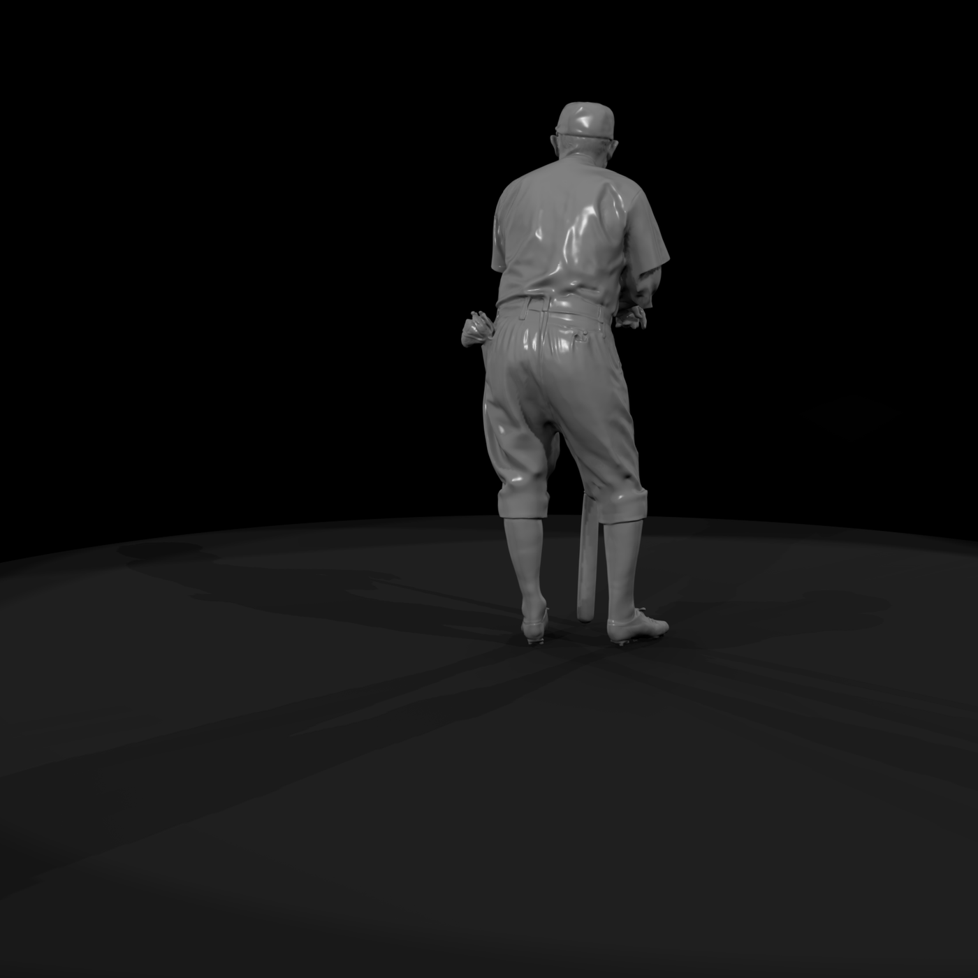 Baseball Player Figure (1950s)
