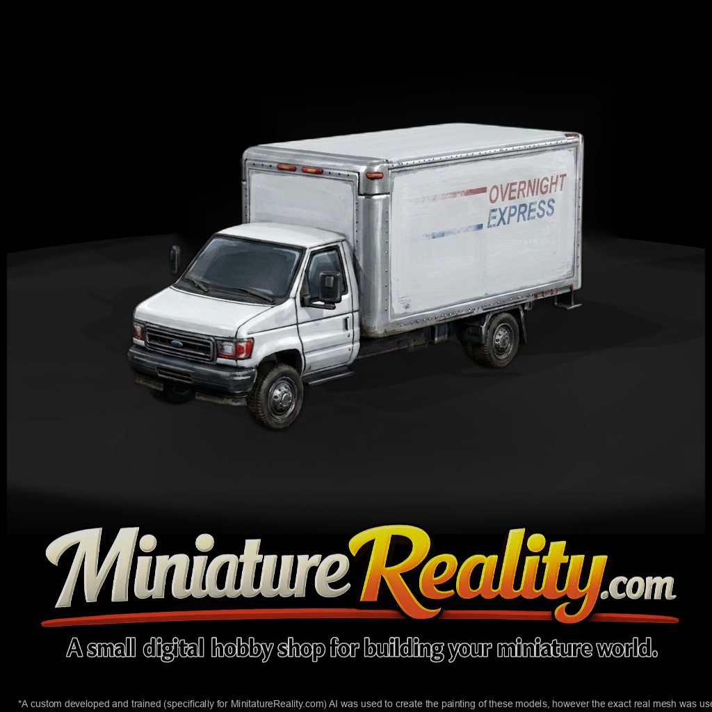 Box Cargo Truck - & Railroading