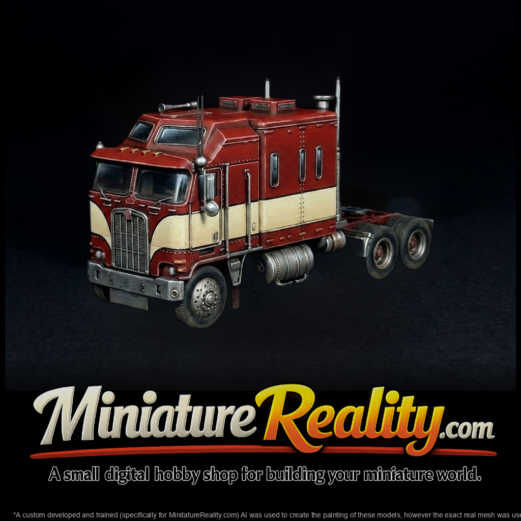 Cab Over Semi Truck